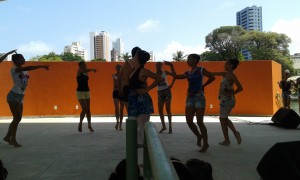 La présentation du groupe du ballet durant la fête des enfants à Natal. (Crédit photo: Fabio Santana). 