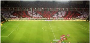 Le 2 octobre, les supporters de Natal ont montr&eacute; sa force et son organisation au stade Arena des Dunas